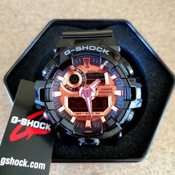 Brand New, Casio G-Shock GA700MMC-1A Black/Rose - Picture 3 of 4